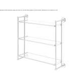 Glass wall shelf for the bathroom Denbigh