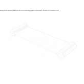 Bathroom wall shelf made of stainless steel Jagual