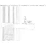 Towel rack for the radiator Barmouth