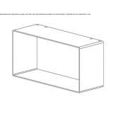 Bathroom wall shelf made of stainless steel Corbera