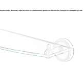 Crystal wall shelf for the bathroom Wellford