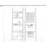 Wooden towel rack/wall shelf in the bathroom Triberg