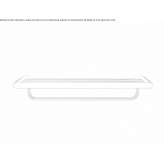 Bathroom wall shelf made of stainless steel Channing