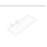 Wall shelf for the bathroom Huescar