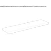 Wall shelf for the bathroom made of chipboard Niksic