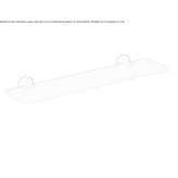 Wall shelf for the bathroom Zarcero