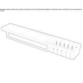 Metal towel rack/wall shelf in the bathroom Wolnzach
