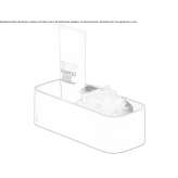 ABS shower basket/wall shelf for the bathroom Wolnzach