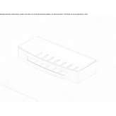 Bathroom wall shelf made of stainless steel Lipova