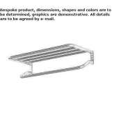 Towel rack/wall shelf in the bathroom Veauche