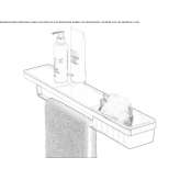 Metal towel rack/wall shelf in the bathroom Wolnzach