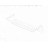Bathroom wall shelf made of stainless steel Lipova