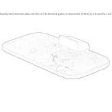 Glass soap dish mounted on the wall Poeytyae