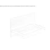 Shelf structure made of stainless steel Otisheim