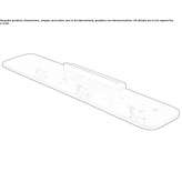 Glass wall shelf for the bathroom Poeytyae
