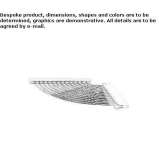 Metal wall shelf for the bathroom Dergachi