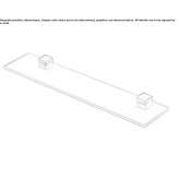 Glass wall shelf for the bathroom Pernis