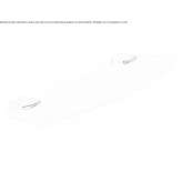 Bathroom wall shelf made of etched glass Riesi