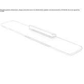 Glass wall shelf for the bathroom Poeytyae