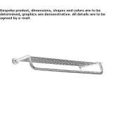 Metal wall shelf for the bathroom Barretal