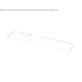 Wall shelf for the bathroom Moria