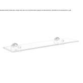 Glass wall shelf for the bathroom Chore