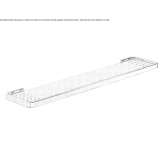 Metal wall shelf for the bathroom Vezzano