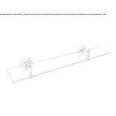 Glass wall shelf for the bathroom Souillac