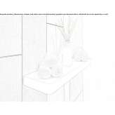 Wall shelf for the bathroom Kulmain