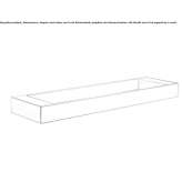 Metal wall shelf for the bathroom Udobne