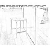 ABS bathroom stool Juzcar
