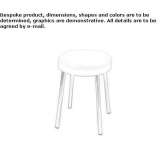 Resin bathroom stool Mirano