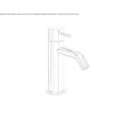 1-hole countertop washbasin tap Worben