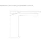 Single-lever brass countertop washbasin tap Dagyolu