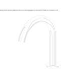Single-lever electronic countertop washbasin faucet Hejnice