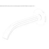 Electronic single-lever wall-mounted washbasin faucet Hejnice