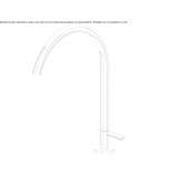 Hydroprogressive single-lever countertop washbasin faucet Hejnice