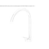 Single-lever countertop washbasin tap with aerator Hejnice