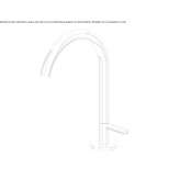 Hydroprogressive single-lever countertop washbasin faucet Hejnice