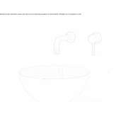 Wall-mounted washbasin tap made of brass Veruno