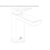 Single-lever countertop washbasin tap Thalheim