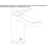 Single-lever countertop washbasin tap Thalheim