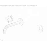 3-hole infrared washbasin faucet Gozne