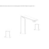 3-hole countertop washbasin tap Ilford