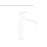 Single-lever countertop washbasin tap Nestoita