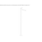 Free-standing washbasin tap without stopper Nestoita