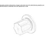 Single-lever wall-mounted washbasin faucet Mislata