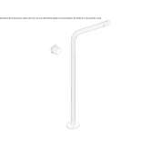 2-hole freestanding washbasin tap Pliska