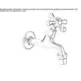Single-lever wall-mounted washbasin faucet Sebnitz