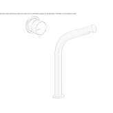 2-hole, high single-lever washbasin tap Pliska